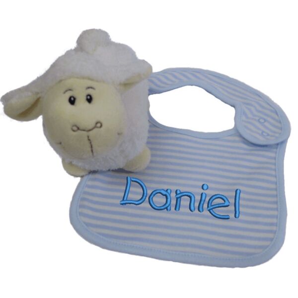 Personalised baby bib gift Thumbnail