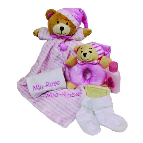 Personalised Snuggle blanket Gift Set Thumbnail