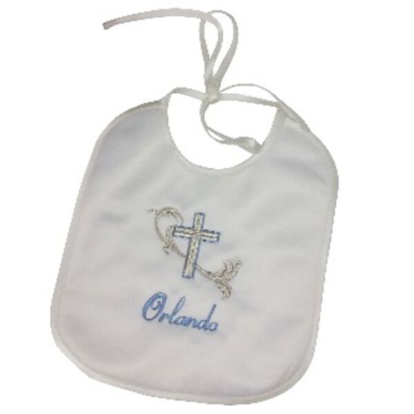 Christening bib - Personalised Thumbnail